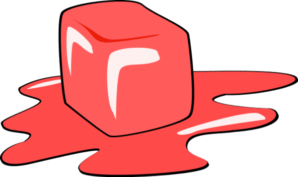 Ice cube melting clipart - ClipartFox