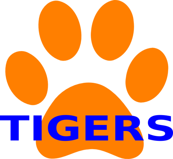 Clemson Paw Print That You Can Print Out Clipart - Free to use ...
