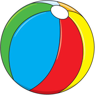 Beach ball clip art