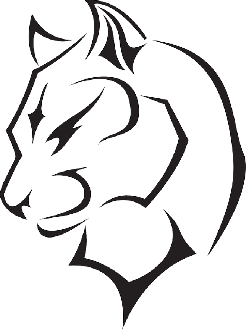 Panther Drawing Outline - ClipArt Best