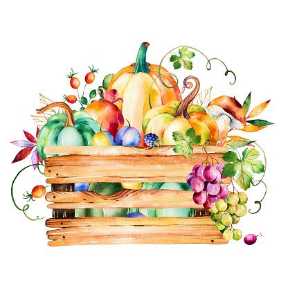 Harvest Festival Clip Art, Vector Images & Illustrations