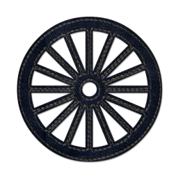 Train car wheels clipart