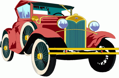 Free classic car clipart