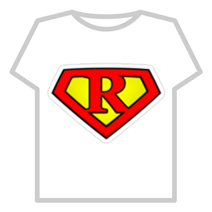 Superman Letter R - ROBLOX