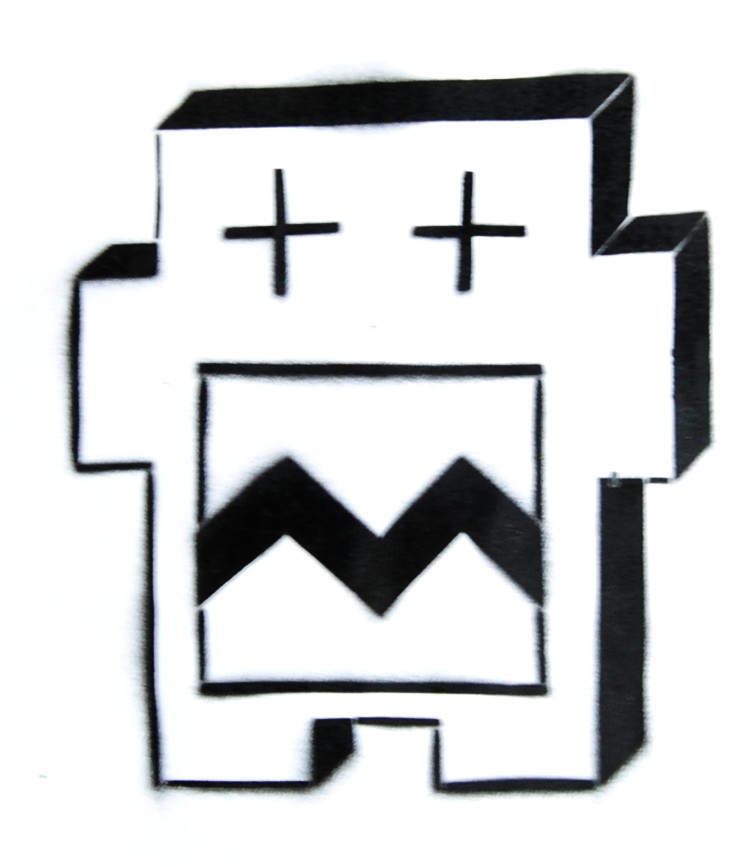 Monster Logo Stencil - ClipArt Best
