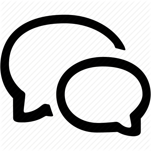 Comments, feedback, replies, speech bubbles icon | Icon search engine