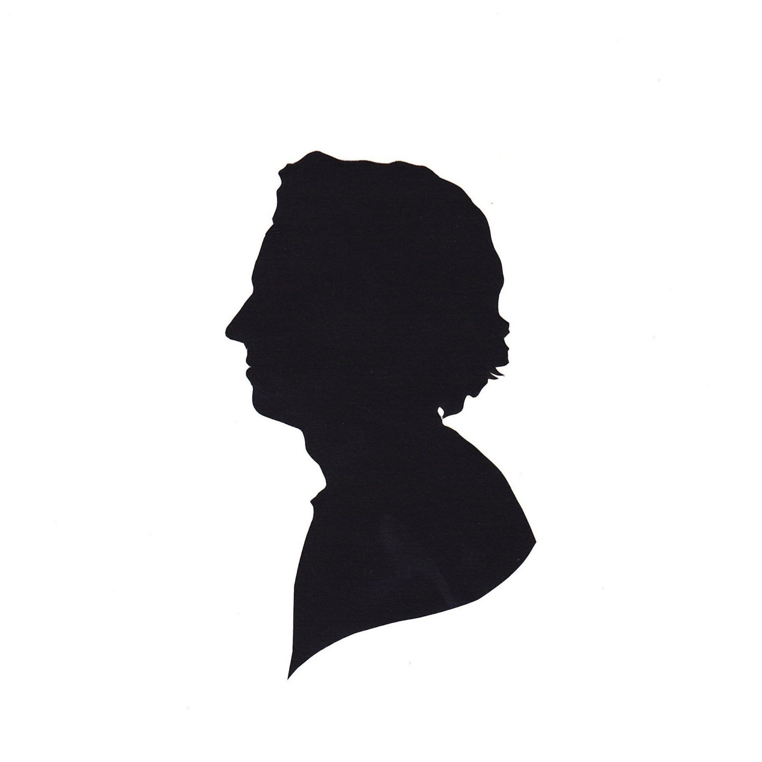 Custom Silhouette Portrait in the Traditional by jennyleefowler
