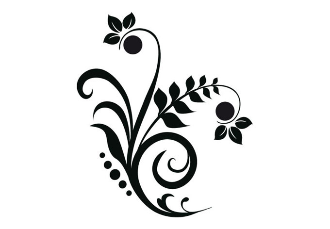 Misu Flower Wall Sticker - Great Floral Home Deocration