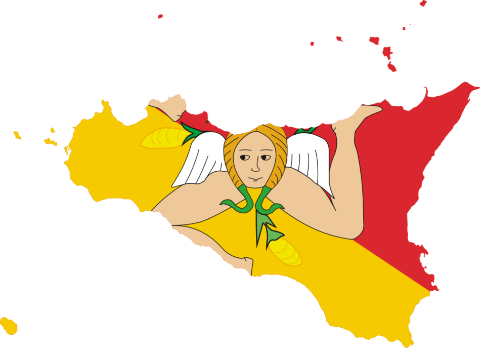 Sicilian Flag Tattoo Clipart - Free to use Clip Art Resource