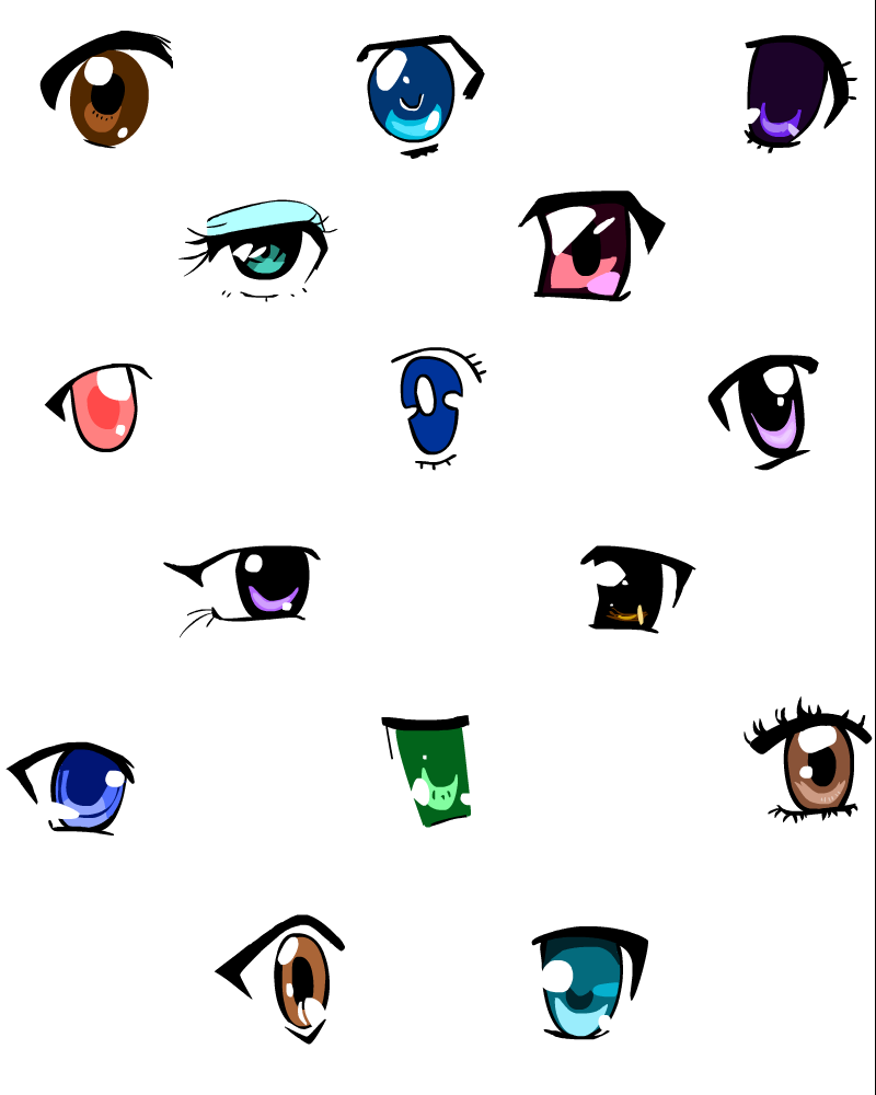Anime Female Eyes by Super-PrincessPeach on DeviantArt