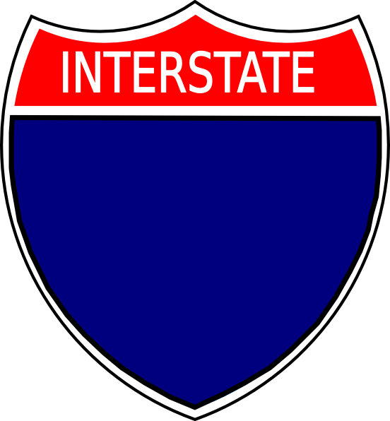 I-35 Sign Clip Art - vector clip art online, royalty ...