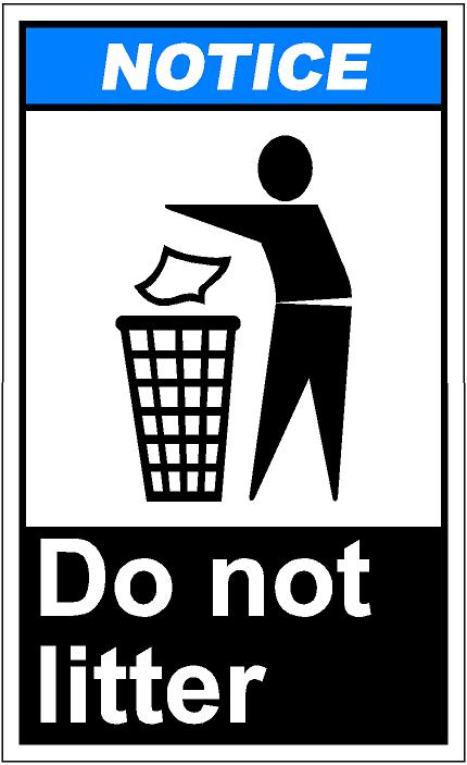 Do Not Litter Quotes. QuotesGram