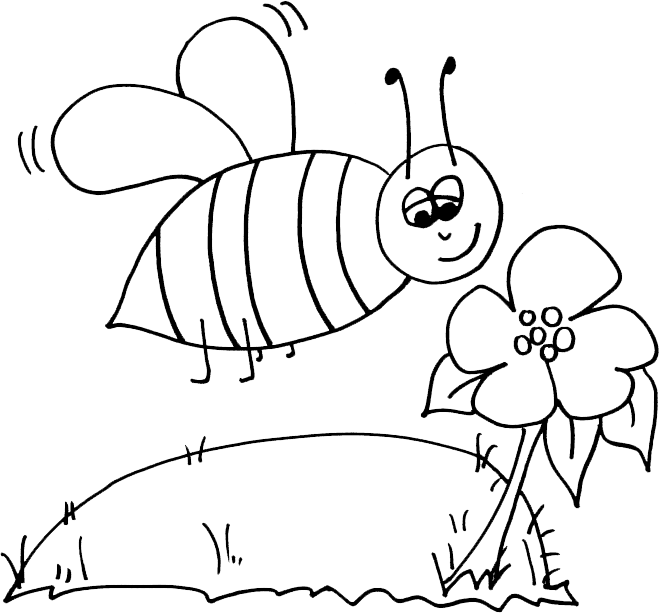 Bumble Bee Outline