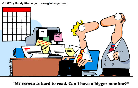 Ergonomics - Randy Glasbergen - Glasbergen Cartoon Service