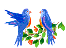Birds Flying And Storks Delivering Baby Animations