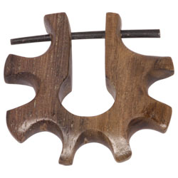 Wooden Paku Pin Eardrop- Buy Jewellery