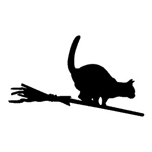 Free Witches Broom Clipart - Public Domain Halloween clip ar ...