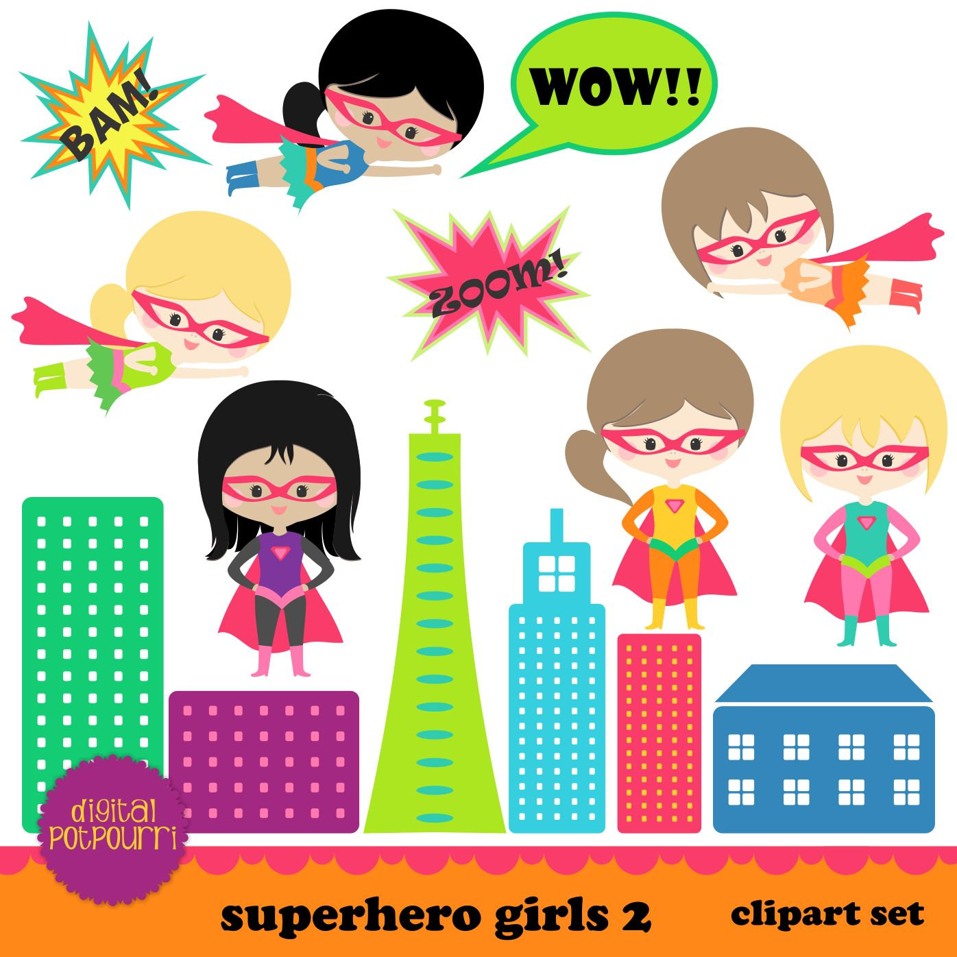 ... Free superhero clipart Superhero Words Clipart Superhero tell the story ...