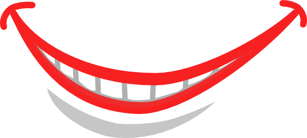 Smile Mouth Teeth Clip Art - vector clip art online ...