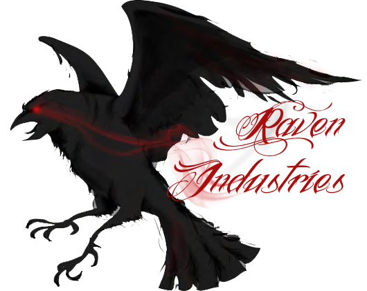 Logo Design 3 for Brand: Raven Idustries by darkgazer622 on DeviantArt