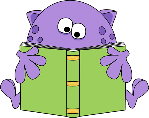 Animals Reading Clip Art