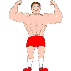 Body Builder 09 clipart, cliparts of Body Builder 09 free download ...
