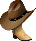 The Cowboy Hat and the Western Boot