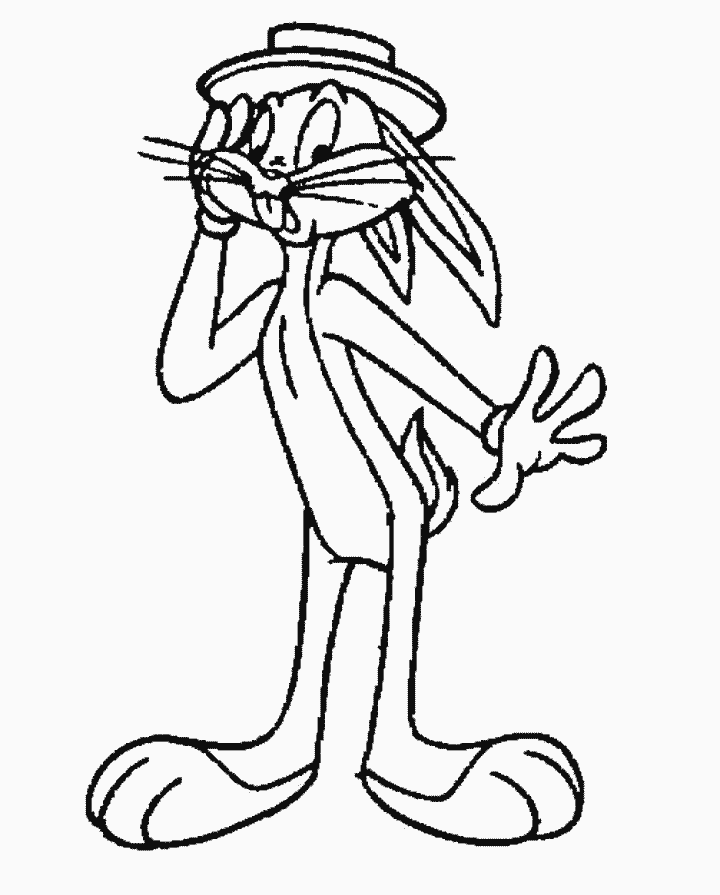 Bunny Rabbits Playing Basketball Color Sheets | Coloring Pages