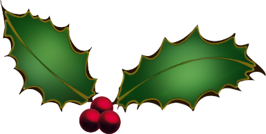 Free Christmas Clip Art Holly - Free Clipart Images