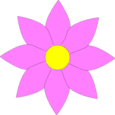 Purple Flower Bouquet Clipart - Free Clipart Images