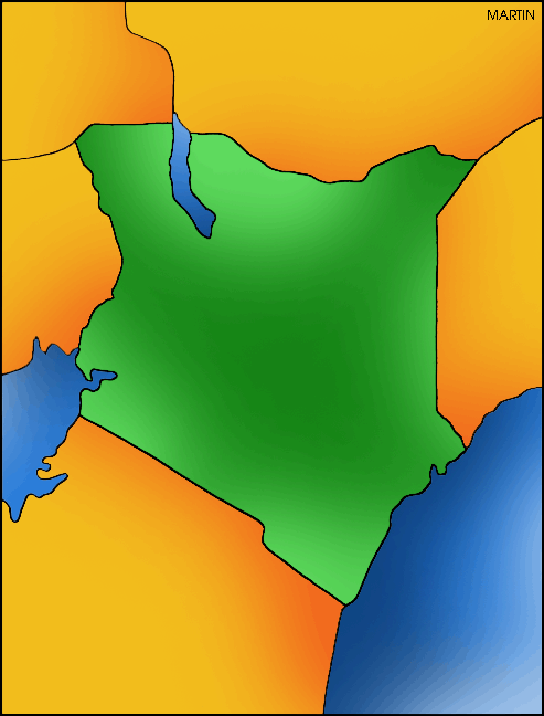Free Africa Clip Art By Phillip Martin Colonial Africa Map ...
