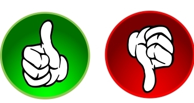 Thumbs Up Thumbs Down Clipart - Tumundografico