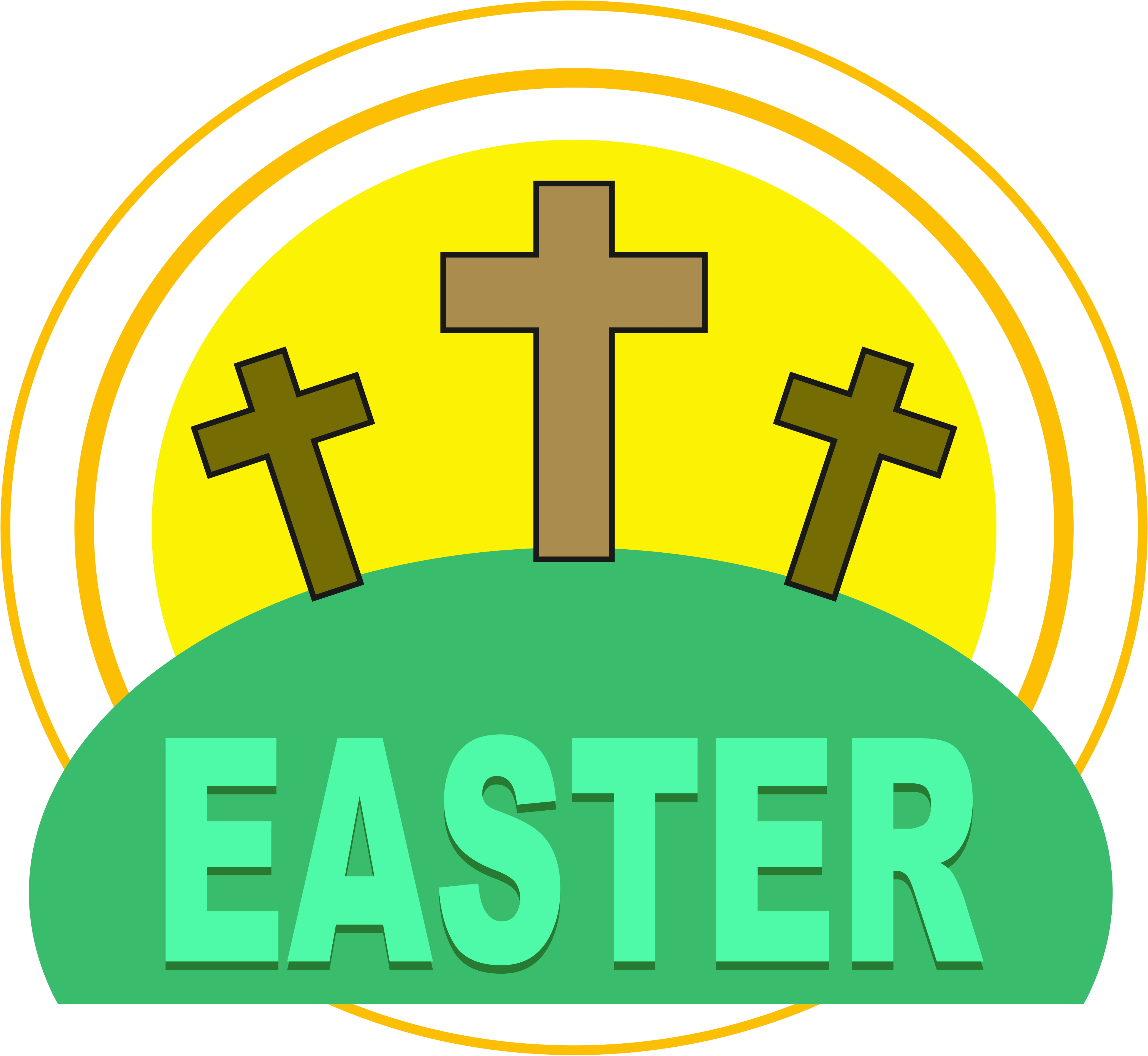 Easter Clipart Religious - Tumundografico