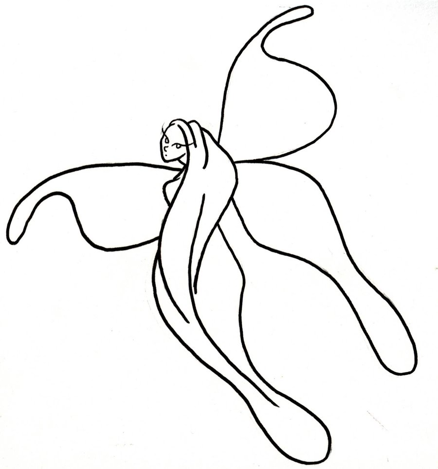 Fairy Outline Page 1