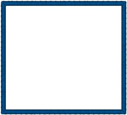 Embellishments Embroidery Design: Square Outline from Hirsch