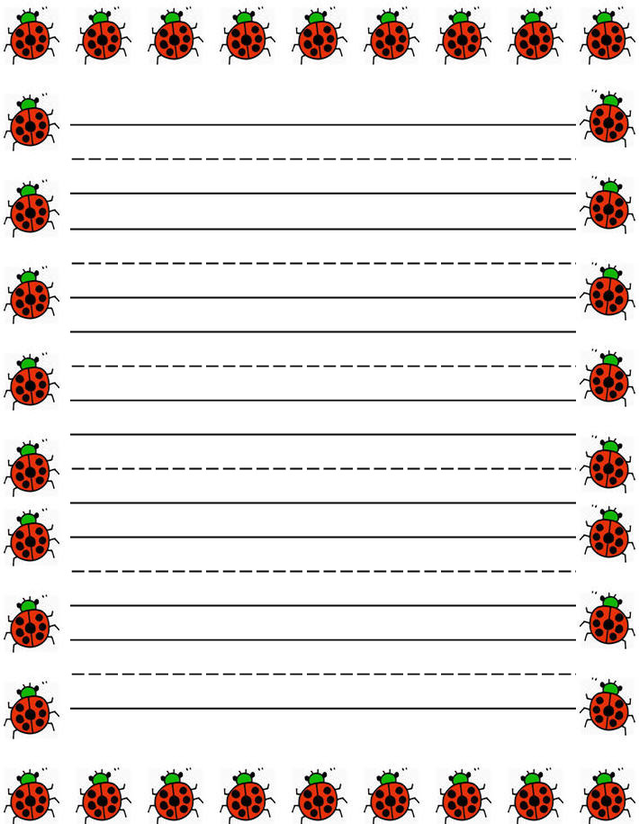 Zebra Border Template