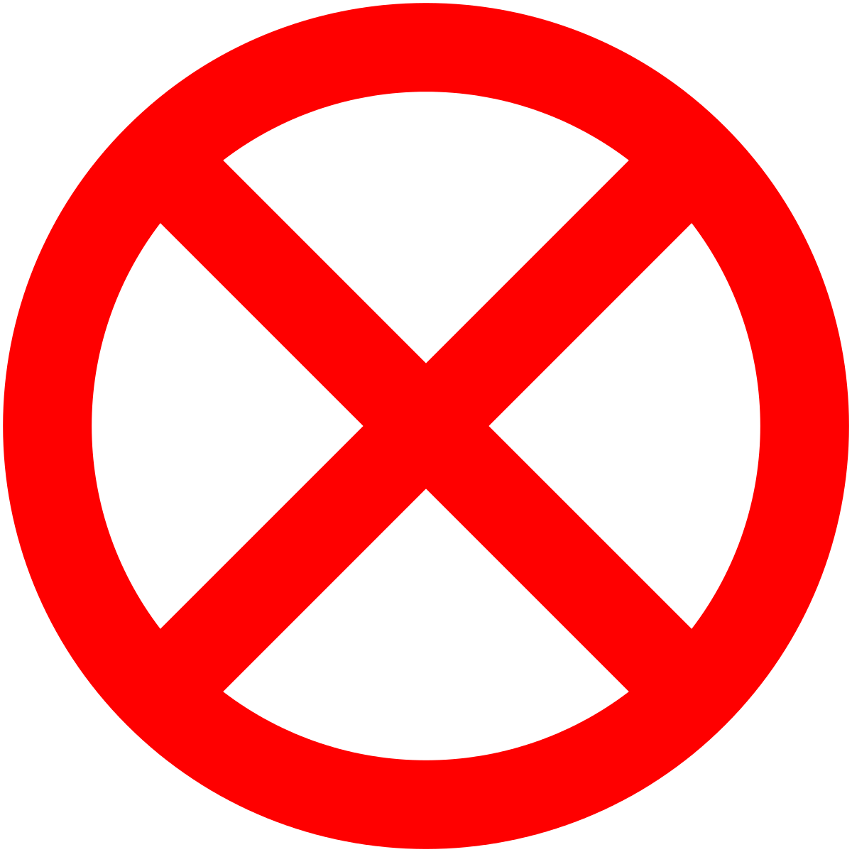No Symbol Clip Art