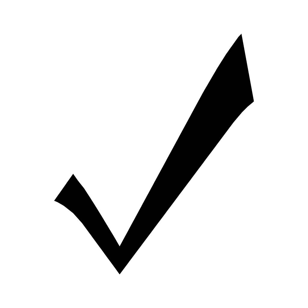 Correct Symbol Black - ClipArt Best