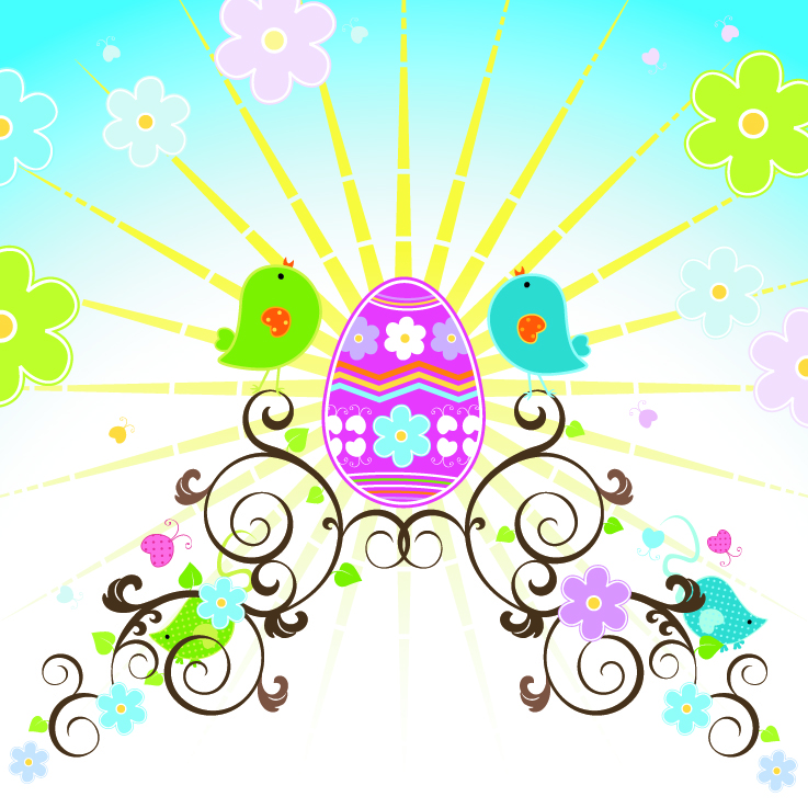 200+ Easter Vector Clipart - Mega Collection - Web Design Blog