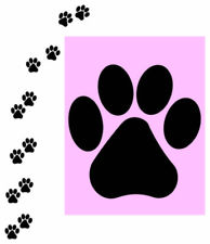 Paw Print Car Decals