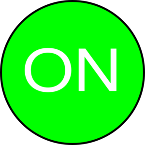 On Button clip art - vector clip art online, royalty free & public ...