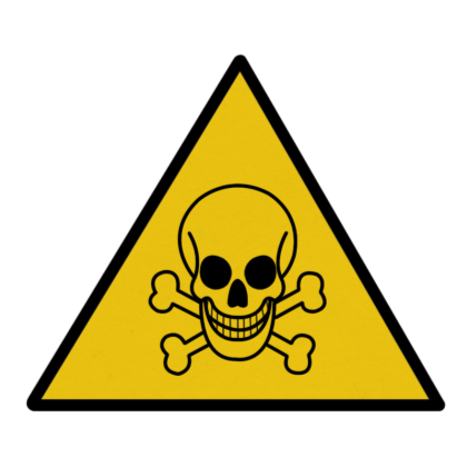 Poison Sign Clipart