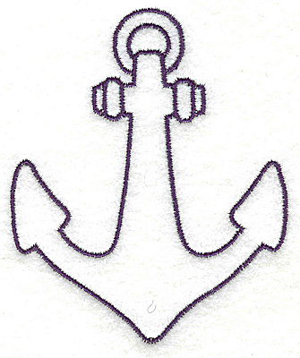 Simple Anchor Outline - ClipArt Best
