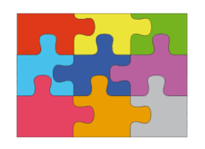 Puzzle Outline 9 Pieces - ClipArt Best