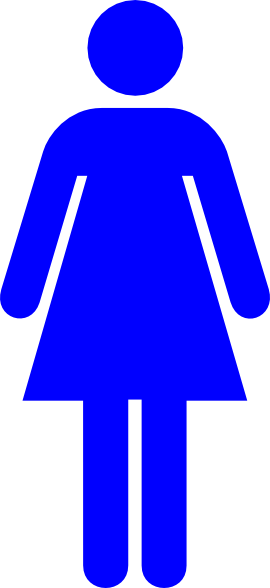 Woman clipart bathroom