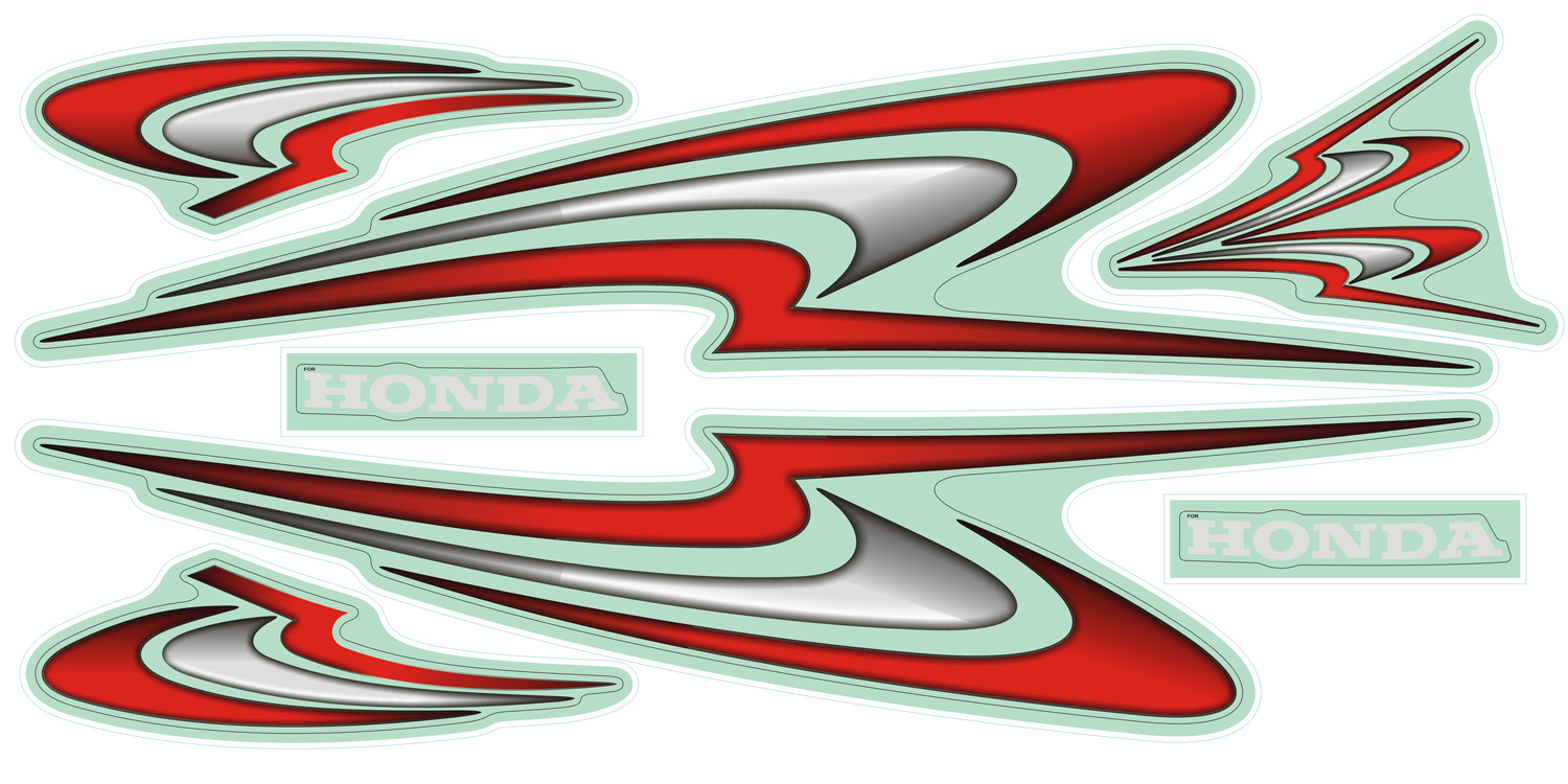 Motorcycle Fancy Stickers - Buy Online At Safexbikes Motorcycle ...