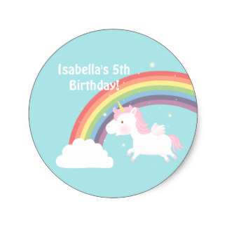 Unicorn Stickers | Zazzle