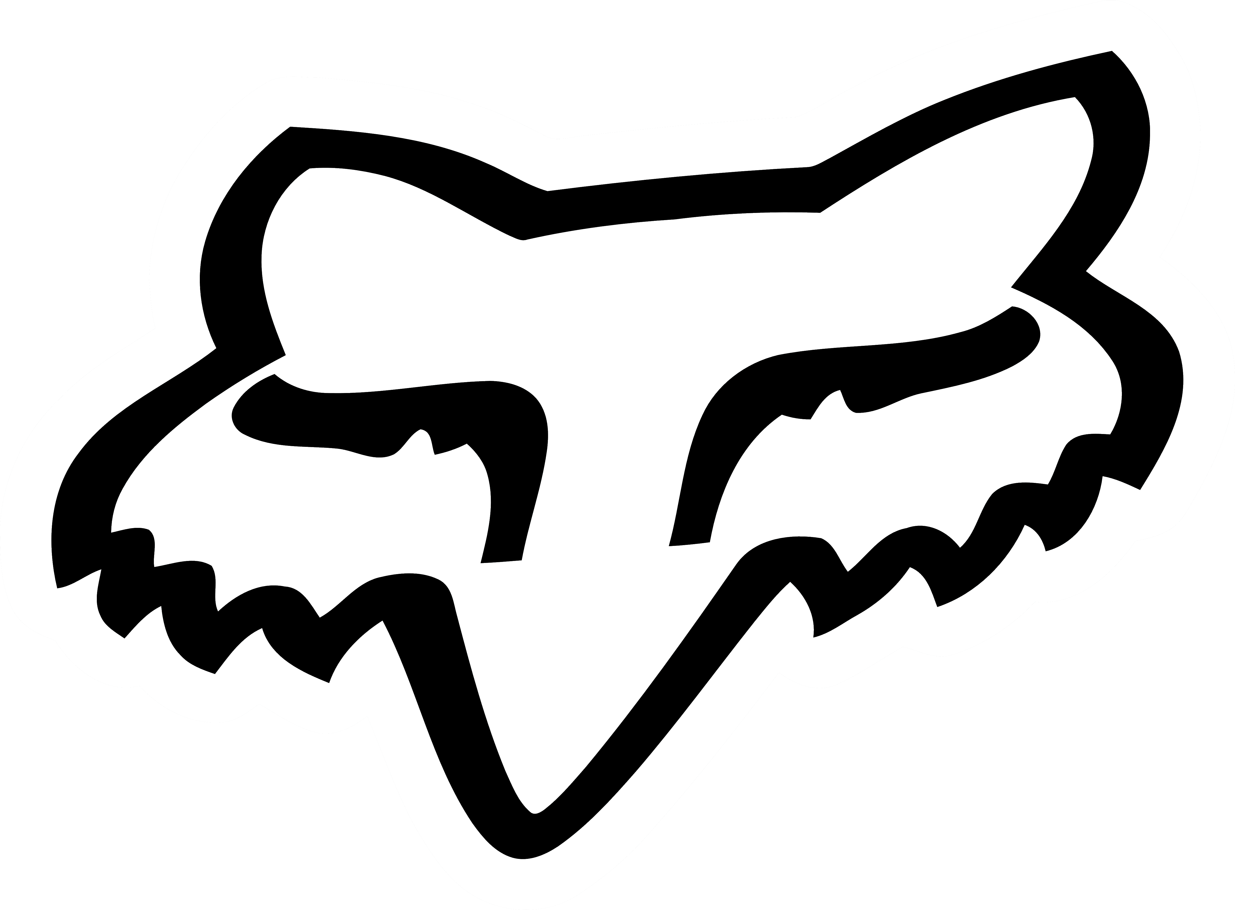 Fox Racing logo, logotype. All logos, emblems, brands pictures ...