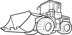 How to Draw a Bulldozer
