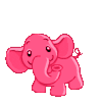 Pink Elephant (cartoon) Pictures, Images & Photos | Photobucket